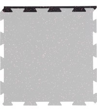 Malas gabals augstas izturības grīdas paklājam inSPORTline Puzeko 50 x 50 x 0,5 cm - Black - variant B
