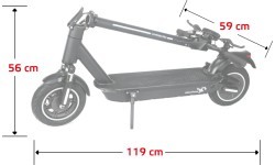 E-skūteris W-TEC Lambreto Max III 700 W 10"