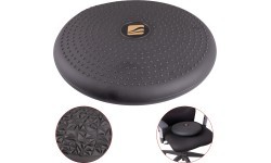 Līdzsvara spilvens inSPORTline Bumy Sitpad Deluxe - Melna