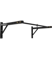 Настенный турник для подтягиваний с вешалкой для боксерского мешка inS