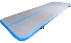 Надувной гимнастический мат Airtrack Spartan 300 x 100 x 10 см, синий