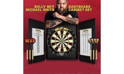 Dartboard Cabinet Set Shot Michael Smith
