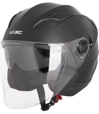 Open-Face Helmet W-TEC Barcela - Matte Black