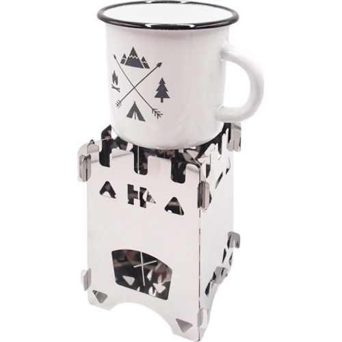 Folding Cross Bars for Portable Wood Burning Camping Stove 4HEAT v.2