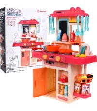 Kitchen, kitchenette pink