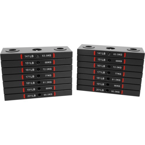 Pivot Fitness 90 kg jaunināšanas komplekts FSM-400