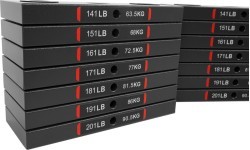 Pivot Fitness 90 kg jaunināšanas komplekts FSM-400
