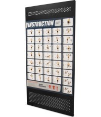 Newton Fitness CSR-300 treniņu darbības displeja dēlis