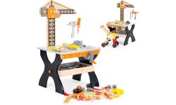 Koka bērnu darbgalds ar instrumentiem ECOTOYS