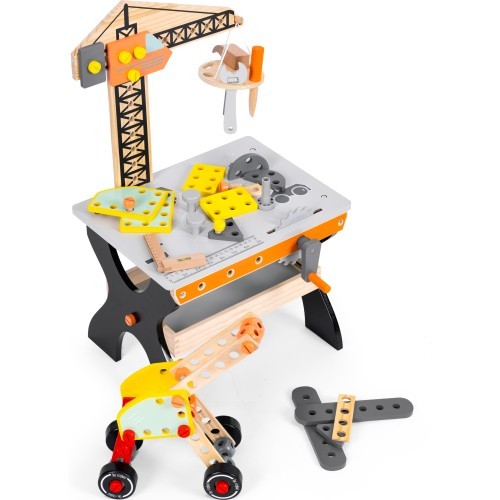 Koka bērnu darbgalds ar instrumentiem ECOTOYS