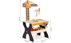 Koka bērnu darbgalds ar instrumentiem ECOTOYS