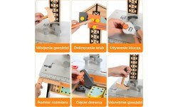 Деревянный детский верстак с инструментами ECOTOYS