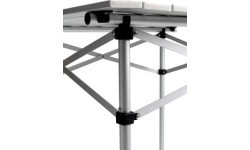 BasicNature ceļojumu krēsla rullēšanas galdiņš mazs, 70x70cm