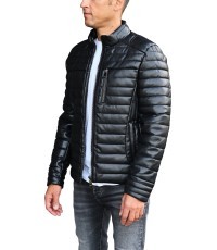 J.Style Odinė Striukė Vyrams Black 11Z8186