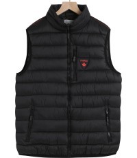 Glo Story Men's Vest Black MMJ 5314-1