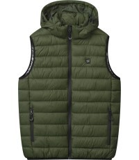 Glo Story heated vest Green MMJ 5207-3