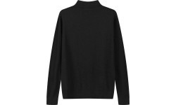 Glo Story Men's Turtleneck Black MMY 4718-1