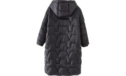 Glo Story Women's Long Jacket Black WMA 5197-2