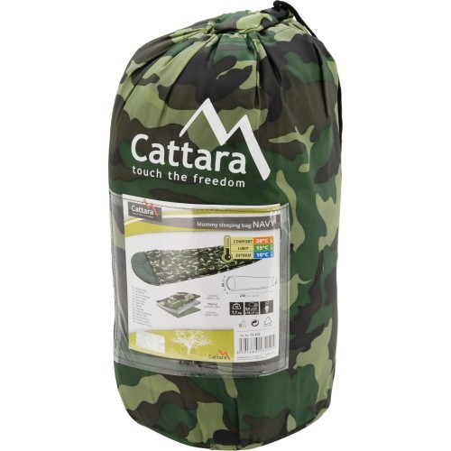 Guļammaiss Cattara Navy +10°C