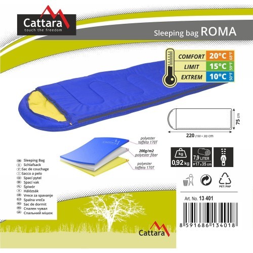 Guļammaiss Cattara Roma +10°C