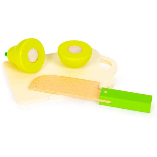 Wooden vegetables and fruits for cutting 13 pieces