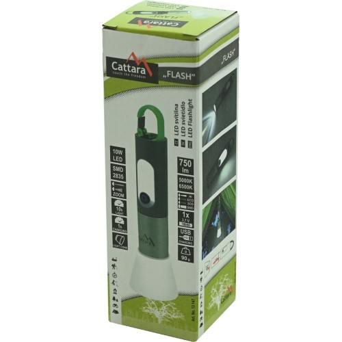 LED lukturītis FLASH, 750 lm