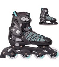 Коньки/ролики 2 в 1 inSPORTline Malibo