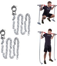 Ķēde svaru celšanai inSPORTline Chainbos 2x5kg