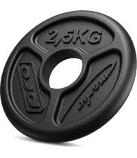 Olimpiskais čuguna svara disks Marbo MW-O2I5-OLI, 2,5 kg, 51 mm