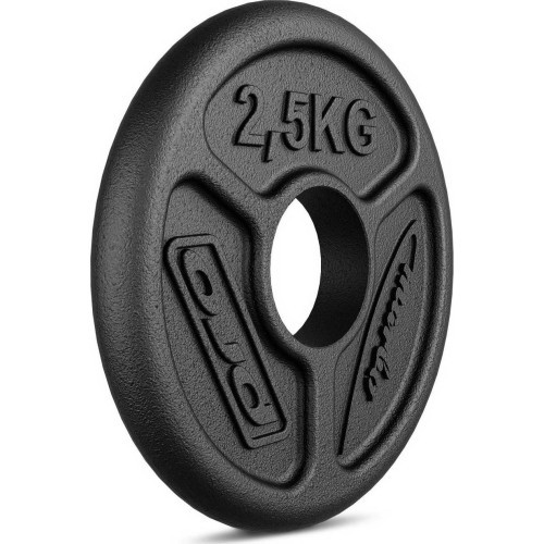 Olympic Cast Iron Weight Plate Marbo MW-O2I5-OLI, 2,5 kg, 51mm