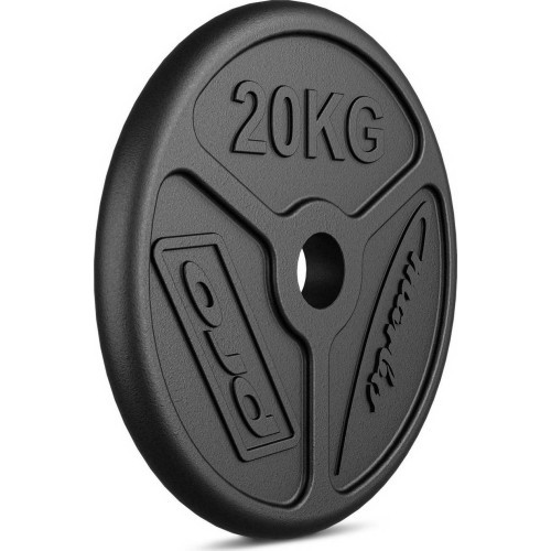 Olimpiskais čuguna svara disks Marbo MW-O20-OLI, 20 kg, 51 mm
