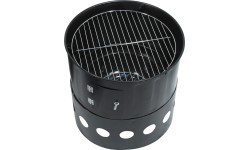 Kokogļu grils-smēķētājs 3in1 Cattara Pisa 40 cm