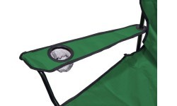 Складной стул для кемпинга Cattara Bari - зеленый