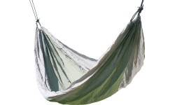 Šūpuļtīkls Cattara neilona - zaļganbrūns 275 x 137 cm
