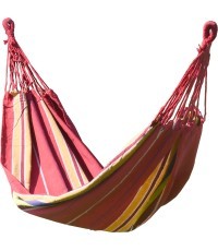 Šūpuļtīkls Cattara Textil - sarkans-dzeltens 200 x 100 cm