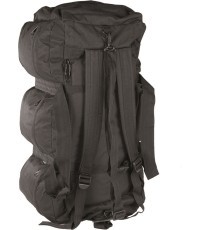 Melna ceļojumu soma Mil-Tec Combat Duffle 98 l