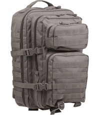 Pilsētas mugursoma US Assault Large, pelēka Mil-Tec