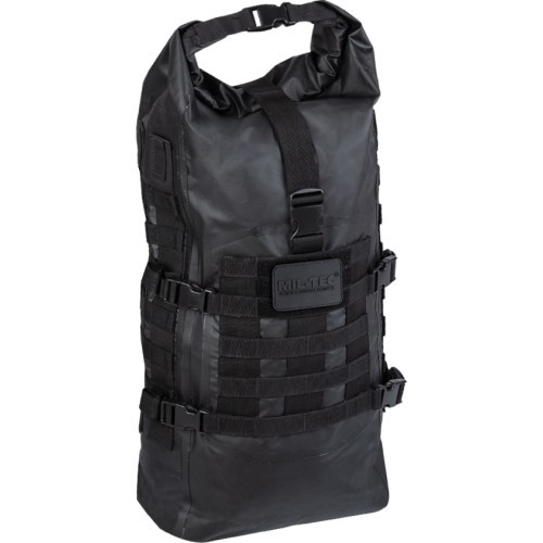 Melna taktiskā mugursoma Mil-Tec SEALS Dry-Bag