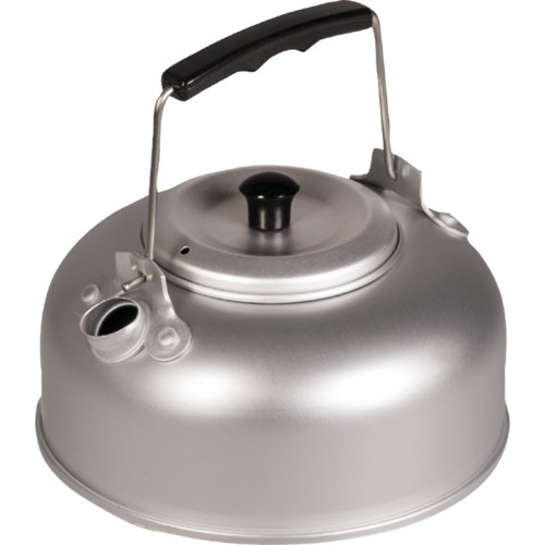Tējas katliņš Mil-Tec, alumīnijs, 0,8 l, pelēks