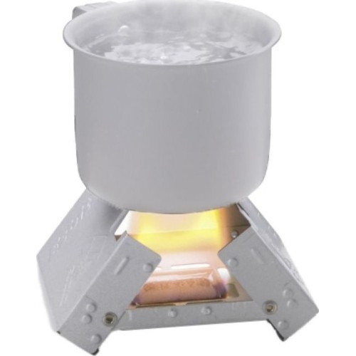 GERMAN ESBIT® FOLD. STOVE W.FUEL TAB.