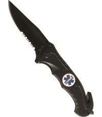 Нож Mil-Tec Rescue Car Knife, чёрный