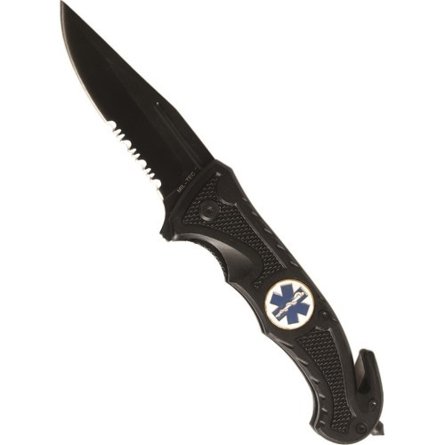 Nazis Mil-Tec Rescue Car Knife, melns