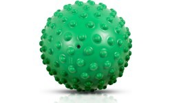 Надувной массажный мяч Yate Akuball, 20 см – зелёный