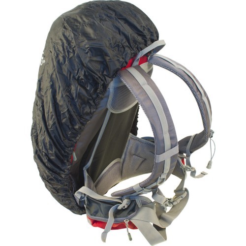 Чехол от дождя для рюкзака Trekmates S, 45 л, чёрный