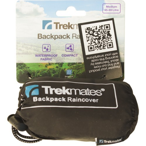 Backpack Rain Cover Trekmates S, 45 l - Black
