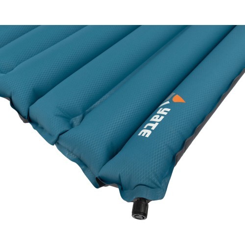 Inflatable Mat Yate Burtovka, 7 cm - Blue/Grey