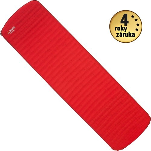 Self-Inflating Mat Yate Contour, 38 mm - Red/Grey