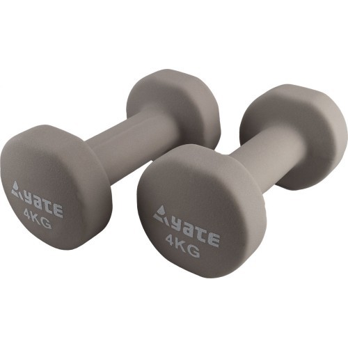 Неопреновые гантели Yate, 2x4 kg