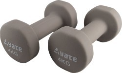 Neoprēna hanteles Yate, 2x4 kg