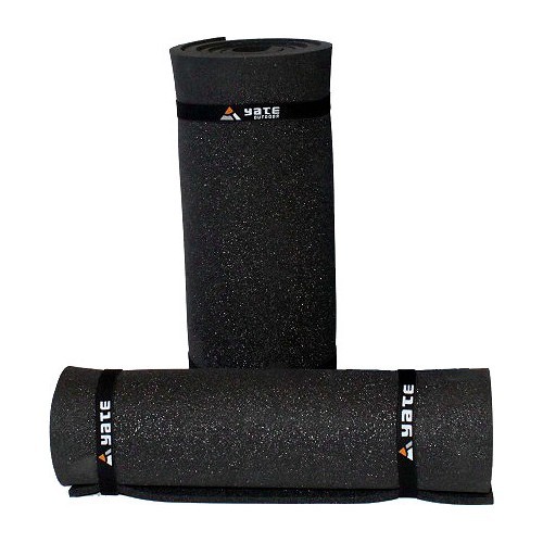 Mat Yate EVA Classic Wide, 10 mm, with Rubber Bands - Black
